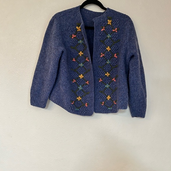 Handmade Open Grandma Open Cardigan - Picture 7 of 7